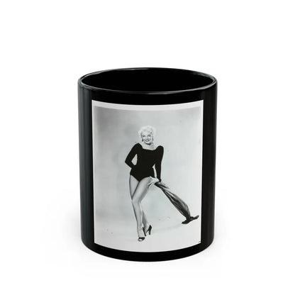 Sheree North #104 (Vintage Female Icon) Black Coffee Mug 11oz - Go Mug Yourself