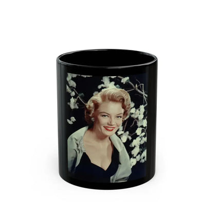 Sheree North #125 (Vintage Female Icon) Black Coffee Mug 11oz - Go Mug Yourself