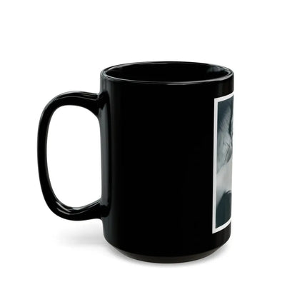 Sheree North #126 (Vintage Female Icon) Black Coffee Mug - Go Mug Yourself