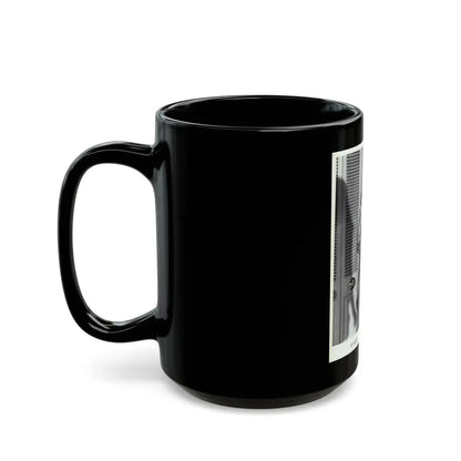 Sheree North #127 (Vintage Female Icon) Black Coffee Mug - Go Mug Yourself