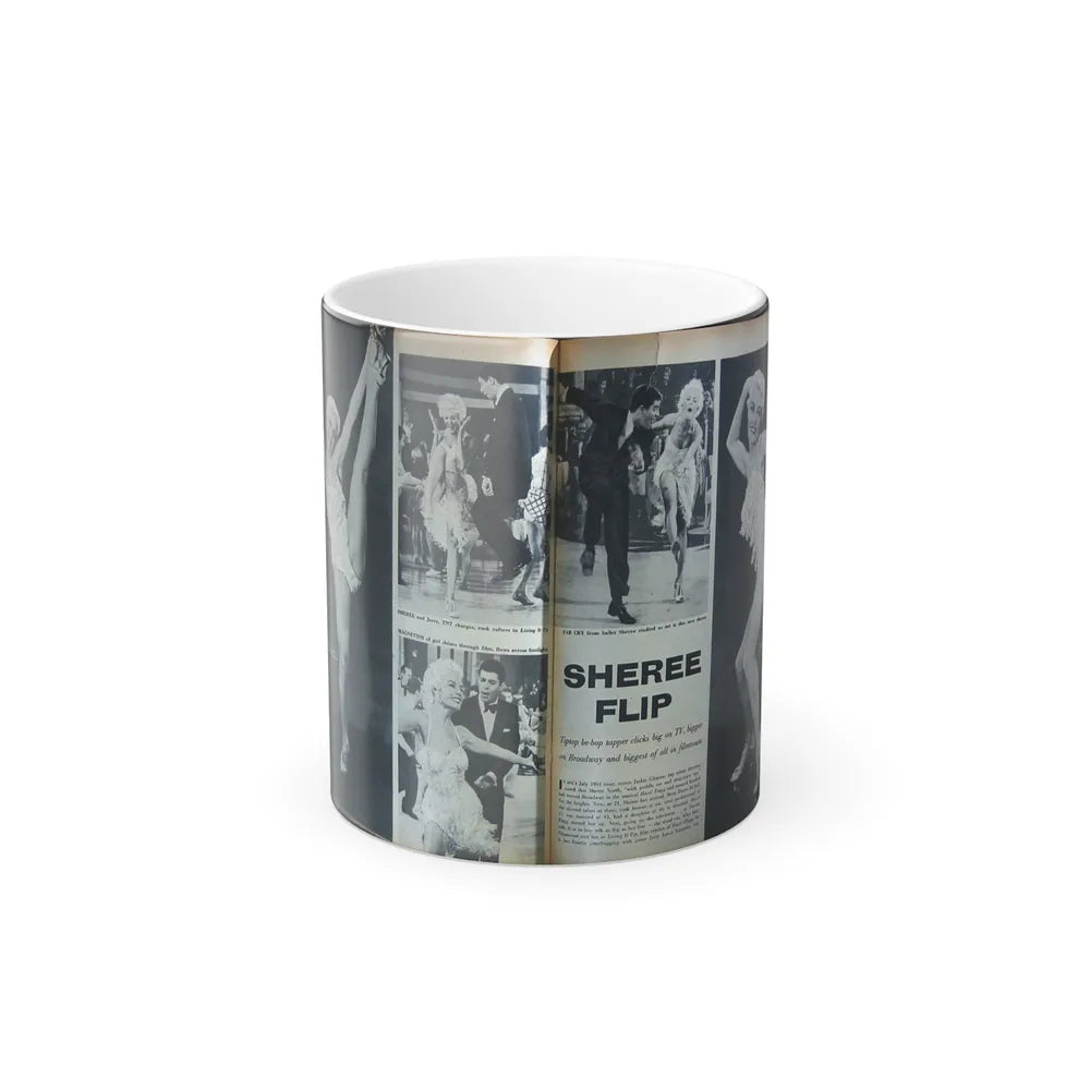 Sheree North #128 - Mag. Article (Vintage Female Icons) Color Changing Mug 11oz-11oz-Go Mug Yourself