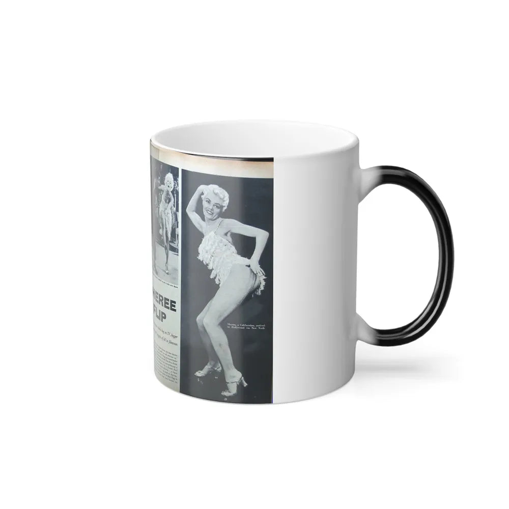 Sheree North #128 - Mag. Article (Vintage Female Icons) Color Changing Mug 11oz-Go Mug Yourself