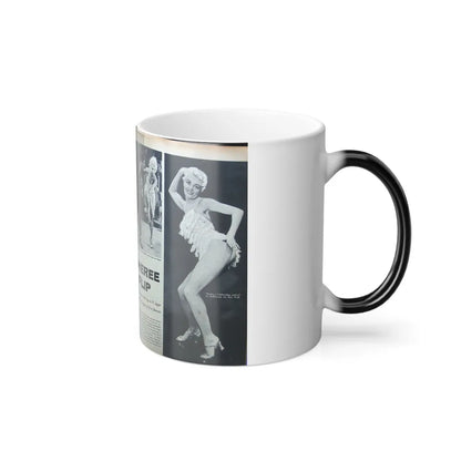 Sheree North #128 - Mag. Article (Vintage Female Icons) Color Changing Mug 11oz-Go Mug Yourself