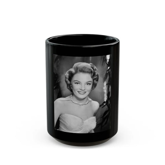 Sheree North #1301 (Vintage Female Icon) Black Coffee Mug-15oz-Go Mug Yourself