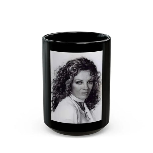 Sheree North #135 (Vintage Female Icon) Black Coffee Mug 15oz - Go Mug Yourself