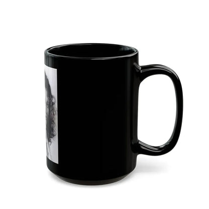 Sheree North #135 (Vintage Female Icon) Black Coffee Mug - Go Mug Yourself