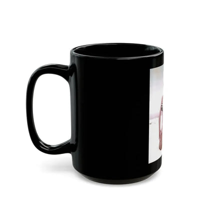 Sheree North #146 (Vintage Female Icon) Black Coffee Mug - Go Mug Yourself