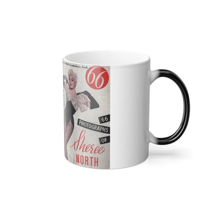 Sheree North #147 - 66 PHOTOGRAPHS OF Sheree NORTH U.K. Pocket Mag. Front Cover Page 1 & Back Cover (Vintage Female Icons) Color Changing Mug 11oz-Go Mug Yourself