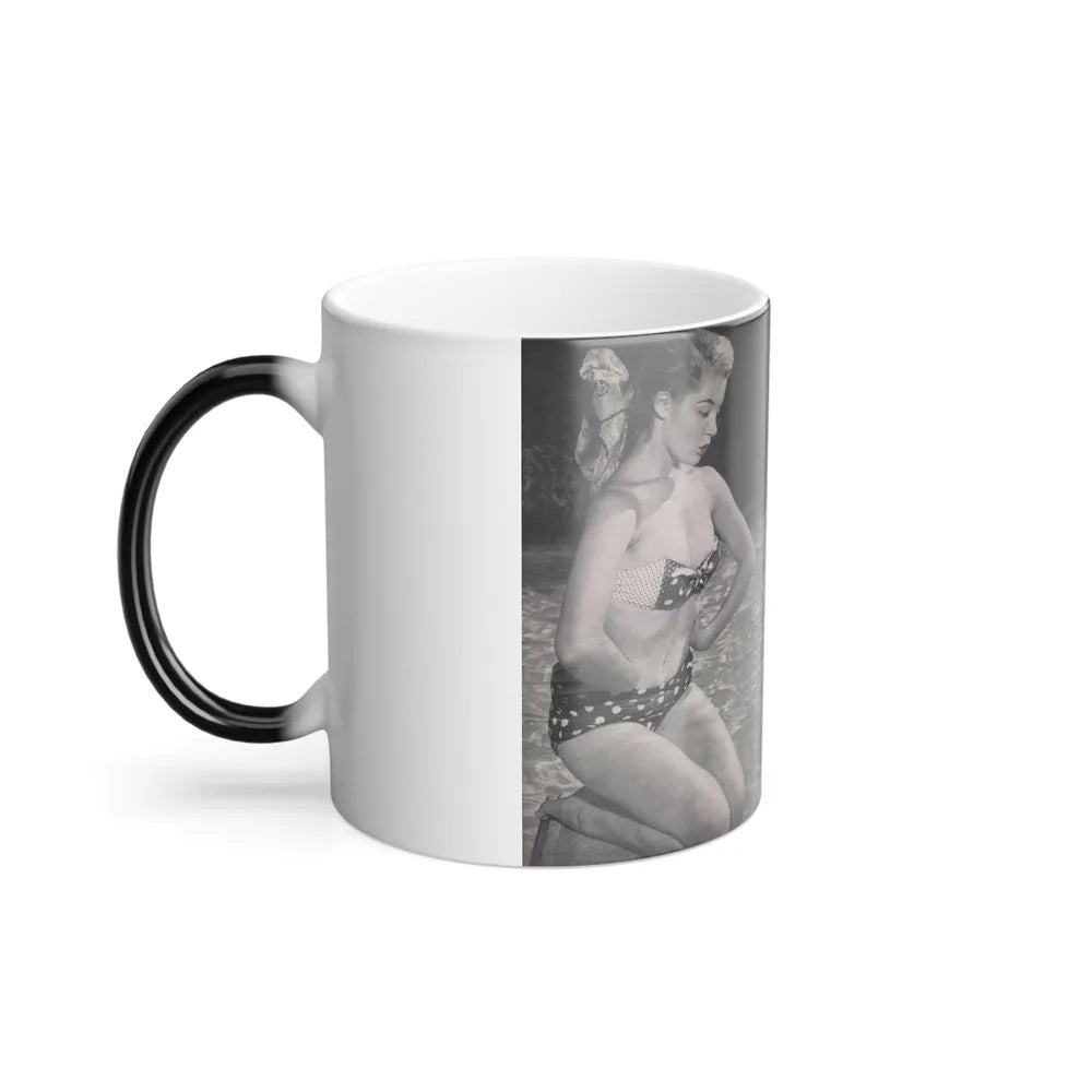 Sheree North #148 - Pages 2 & 3 from 66 PHOTOGRAPHS OF Sheree NORTH U.K. Pocket Mag. (Vintage Female Icons) Color Changing Mug 11oz-Go Mug Yourself