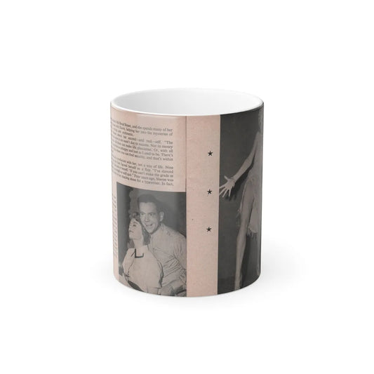 Sheree North #154 - Pages 14 & 15 from 66 PHOTOGRAPHS OF Sheree NORTH U.K. Pocket Mag. (Vintage Female Icons) Color Changing Mug 11oz-11oz-Go Mug Yourself