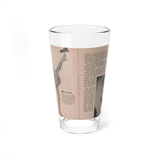 Sheree North #158 - Pages 22 & 23 from 66 PHOTOGRAPHS OF Sheree NORTH U.K. Pocket Mag. (Vintage Female Icon) Pint Glass 16oz 16oz - Go Mug Yourself
