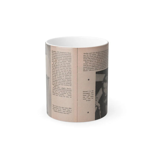 Sheree North #158 - Pages 62 & 63 from 66 PHOTOGRAPHS OF Sheree NORTH U.K. Pocket Mag. (Vintage Female Icons) Color Changing Mug 11oz-11oz-Go Mug Yourself