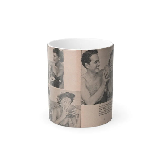 Sheree North #160 - Pages 26 & 27 from 66 PHOTOGRAPHS OF Sheree NORTH U.K. Pocket Mag. (Vintage Female Icons) Color Changing Mug 11oz-11oz-Go Mug Yourself