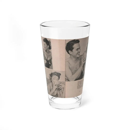 Sheree North #160 - Pages 26 & 27 from 66 PHOTOGRAPHS OF Sheree NORTH U.K. Pocket Mag. (Vintage Female Icon) Pint Glass 16oz 16oz - Go Mug Yourself