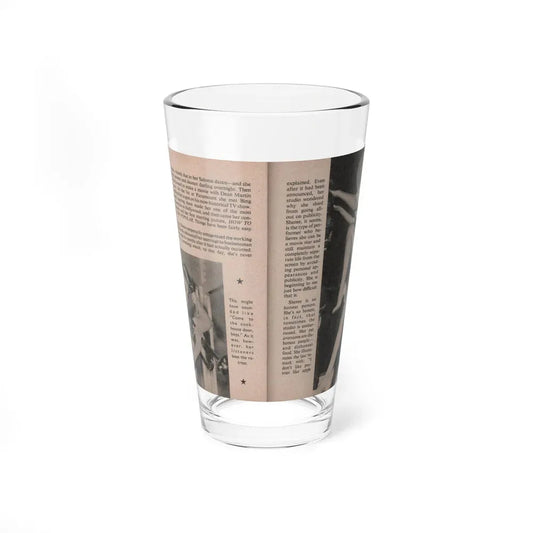 Sheree North #171 - Pages 48 & 49 from 66 PHOTOGRAPHS OF Sheree NORTH U.K. Pocket Mag. (Vintage Female Icon) Pint Glass 16oz 16oz - Go Mug Yourself