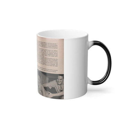 Sheree North #172 - Pages 50 & 51 from 66 PHOTOGRAPHS OF Sheree NORTH U.K. Pocket Mag. (Vintage Female Icons) Color Changing Mug 11oz-Go Mug Yourself