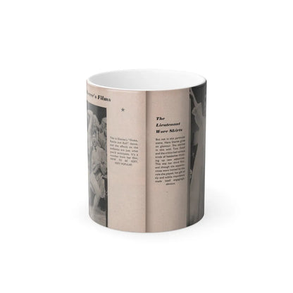 Sheree North #176 - Pages 58 & 59 from 66 PHOTOGRAPHS OF Sheree NORTH U.K. Pocket Mag. (Vintage Female Icons) Color Changing Mug 11oz-11oz-Go Mug Yourself