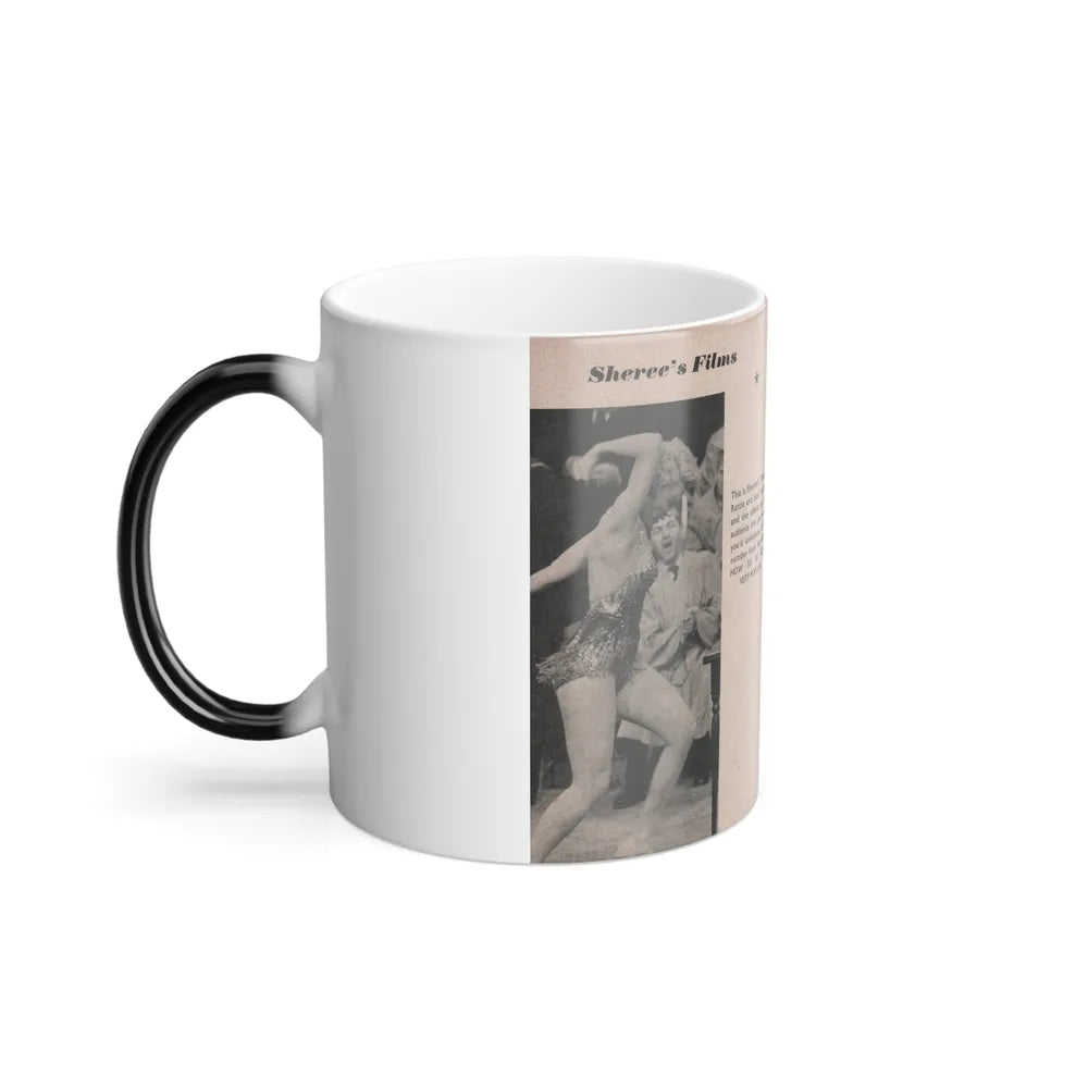 Sheree North #176 - Pages 58 & 59 from 66 PHOTOGRAPHS OF Sheree NORTH U.K. Pocket Mag. (Vintage Female Icons) Color Changing Mug 11oz-Go Mug Yourself