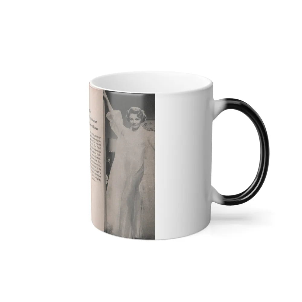 Sheree North #176 - Pages 58 & 59 from 66 PHOTOGRAPHS OF Sheree NORTH U.K. Pocket Mag. (Vintage Female Icons) Color Changing Mug 11oz-Go Mug Yourself