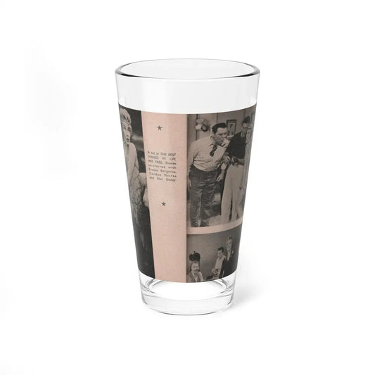 Sheree North #177 - Pages 61 & 62 from 66 PHOTOGRAPHS OF Sheree NORTH U.K. Pocket Mag. (Vintage Female Icon) Pint Glass 16oz 16oz - Go Mug Yourself