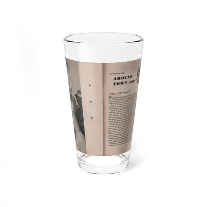 Sheree North #178 - Pages 63 & 64 from 66 PHOTOGRAPHS OF Sheree NORTH U.K. Pocket Mag. (Vintage Female Icon) Pint Glass 16oz 16oz - Go Mug Yourself