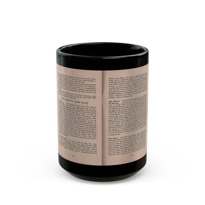 Sheree North #179 - Pages 65 & 66 from 66 PHOTOGRAPHS OF Sheree NORTH U.K. Pocket Mag. (Vintage Female Icon) Black Coffee Mug 15oz - Go Mug Yourself