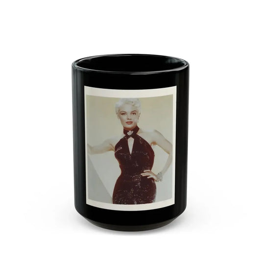 Sheree North #18 (Vintage Female Icon) Black Coffee Mug 15oz - Go Mug Yourself