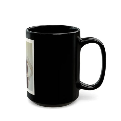 Sheree North #18 (Vintage Female Icon) Black Coffee Mug - Go Mug Yourself