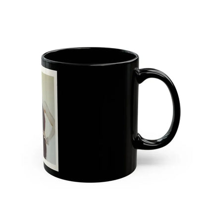 Sheree North #18 (Vintage Female Icon) Black Coffee Mug - Go Mug Yourself