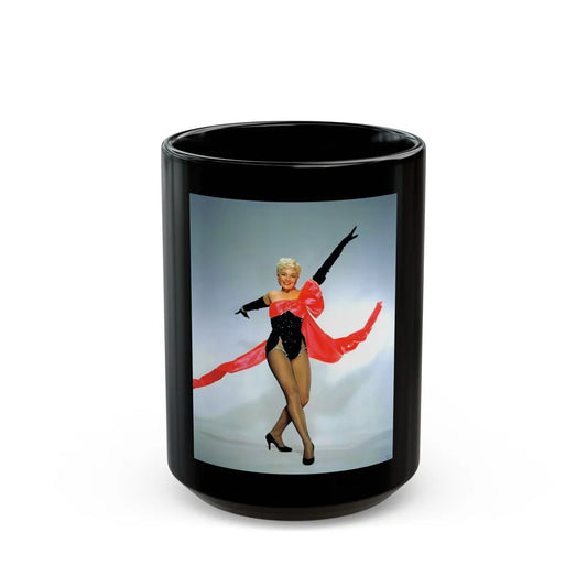Sheree North #181 (Vintage Female Icon) Black Coffee Mug-15oz-Go Mug Yourself