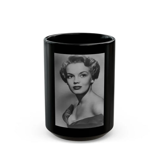 Sheree North #185 (Vintage Female Icon) Black Coffee Mug-15oz-Go Mug Yourself