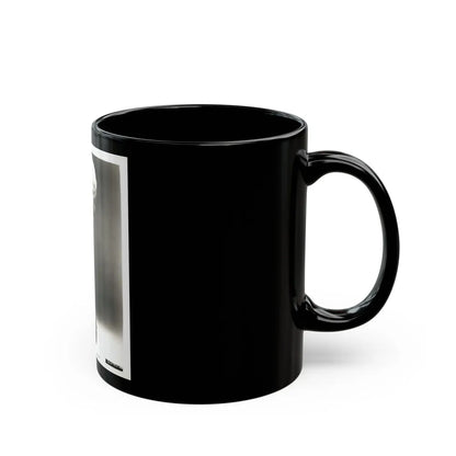 Sheree North #189 (Vintage Female Icon) Black Coffee Mug-Go Mug Yourself