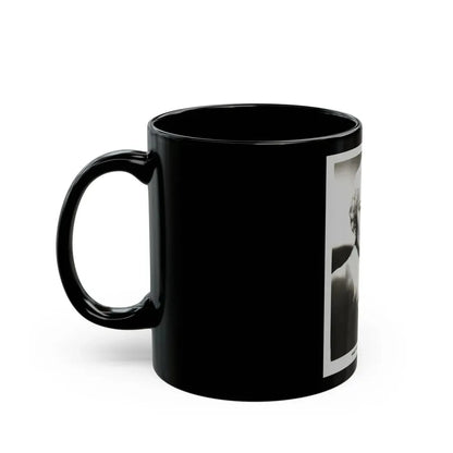 Sheree North #190 1 (Vintage Female Icon) Black Coffee Mug - Go Mug Yourself