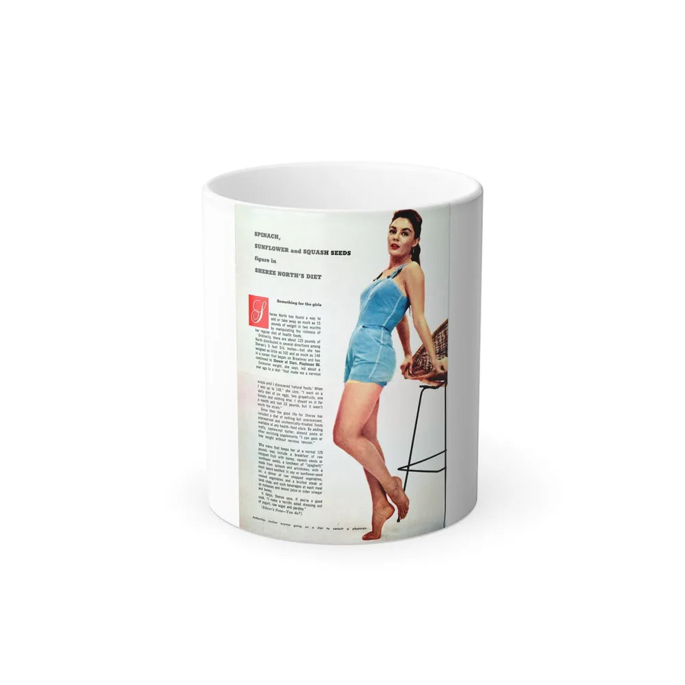 Sheree North #209 (Vintage Female Icons) Color Changing Mug 11oz-11oz-Go Mug Yourself