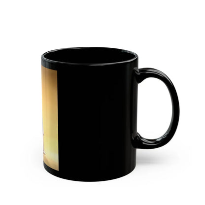 Sheree North #219 (Vintage Female Icon) Black Coffee Mug-Go Mug Yourself