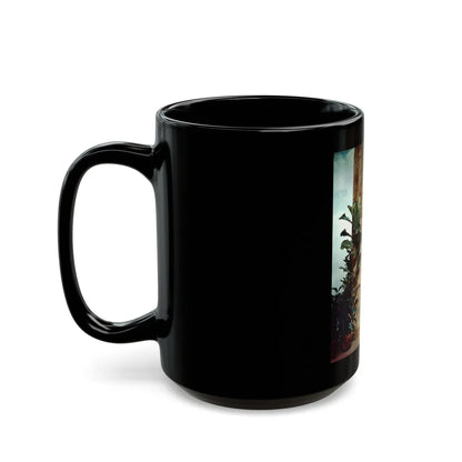 Sheree North #2211 (Vintage Female Icon) Black Coffee Mug-Go Mug Yourself