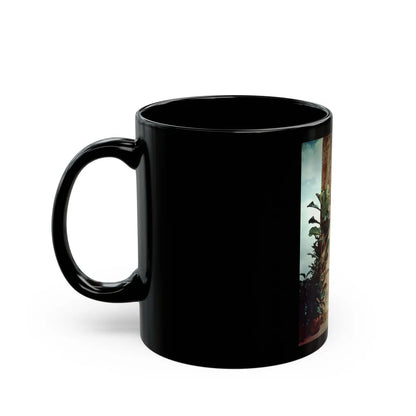 Sheree North #2211 (Vintage Female Icon) Black Coffee Mug-Go Mug Yourself