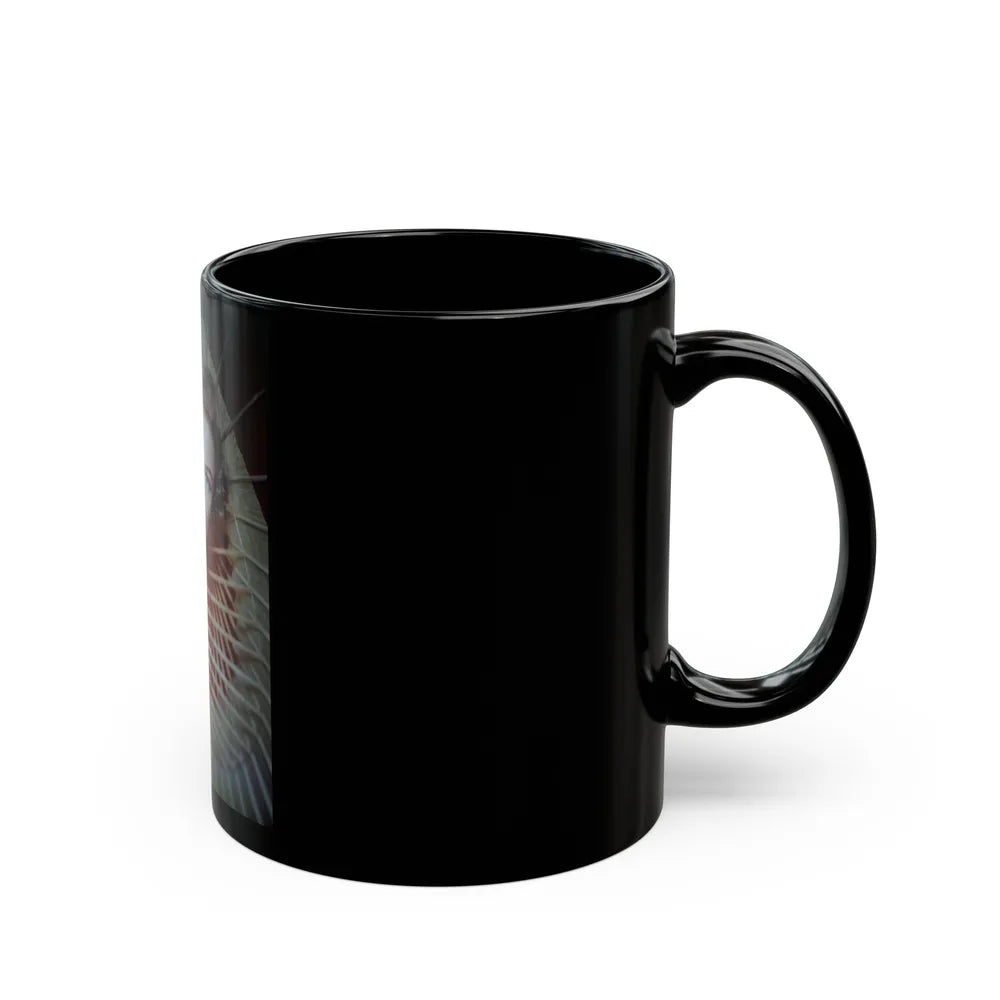 Sheree North #235 (Vintage Female Icon) Black Coffee Mug-Go Mug Yourself