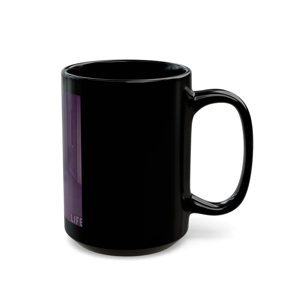 Sheree North #245 (Vintage Female Icon) Black Coffee Mug-Go Mug Yourself