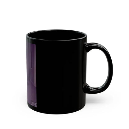 Sheree North #245 (Vintage Female Icon) Black Coffee Mug-Go Mug Yourself