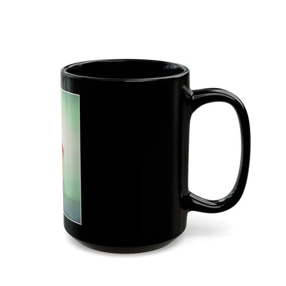 Sheree North #249 (Vintage Female Icon) Black Coffee Mug-Go Mug Yourself
