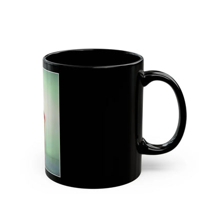Sheree North #249 (Vintage Female Icon) Black Coffee Mug-Go Mug Yourself