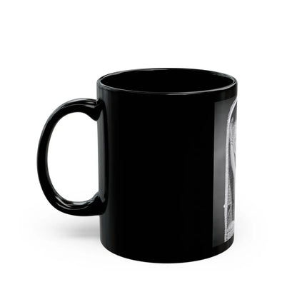 Sheree North #2511 (Vintage Female Icon) Black Coffee Mug-Go Mug Yourself