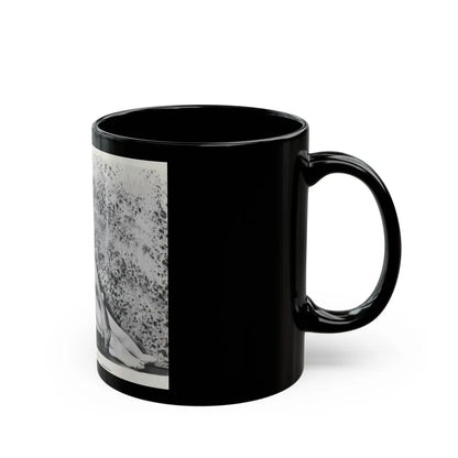 Sheree North #256 (Vintage Female Icon) Black Coffee Mug-Go Mug Yourself