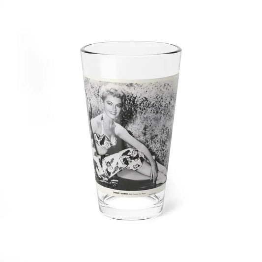 Sheree North #256 (Vintage Female Icon) Pint Glass 16oz 16oz - Go Mug Yourself