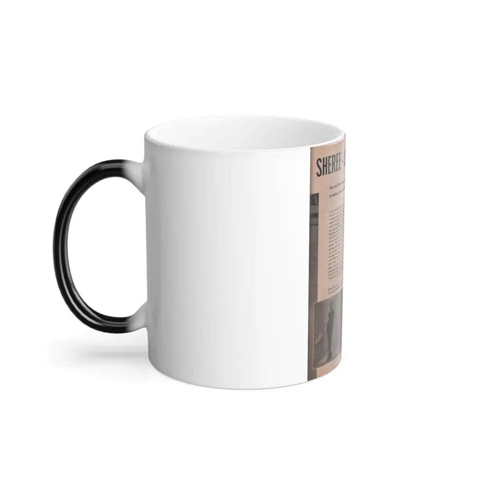 Sheree North #259 - Earl Wilson's Showgirls Mag. '56 (Vintage Female Icons) Color Changing Mug 11oz-Go Mug Yourself