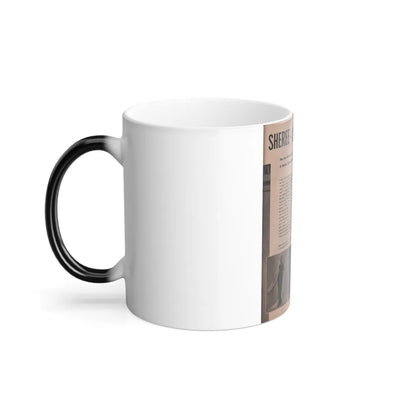 Sheree North #259 - Earl Wilson's Showgirls Mag. '56 (Vintage Female Icons) Color Changing Mug 11oz-Go Mug Yourself