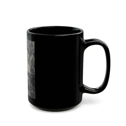 Sheree North #276 - Escapade Mag. Feb. '56 - 1 Small B&W Photo Cropped no & Article (Vintage Female Icon) Black Coffee Mug - Go Mug Yourself