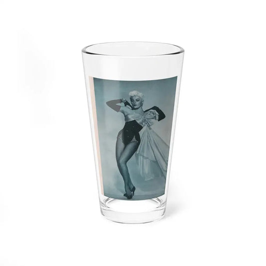 Sheree North #277 - Escapade Mag. Feb. '56 - 1 B&W Photo (Vintage Female Icon) Pint Glass 16oz 16oz - Go Mug Yourself