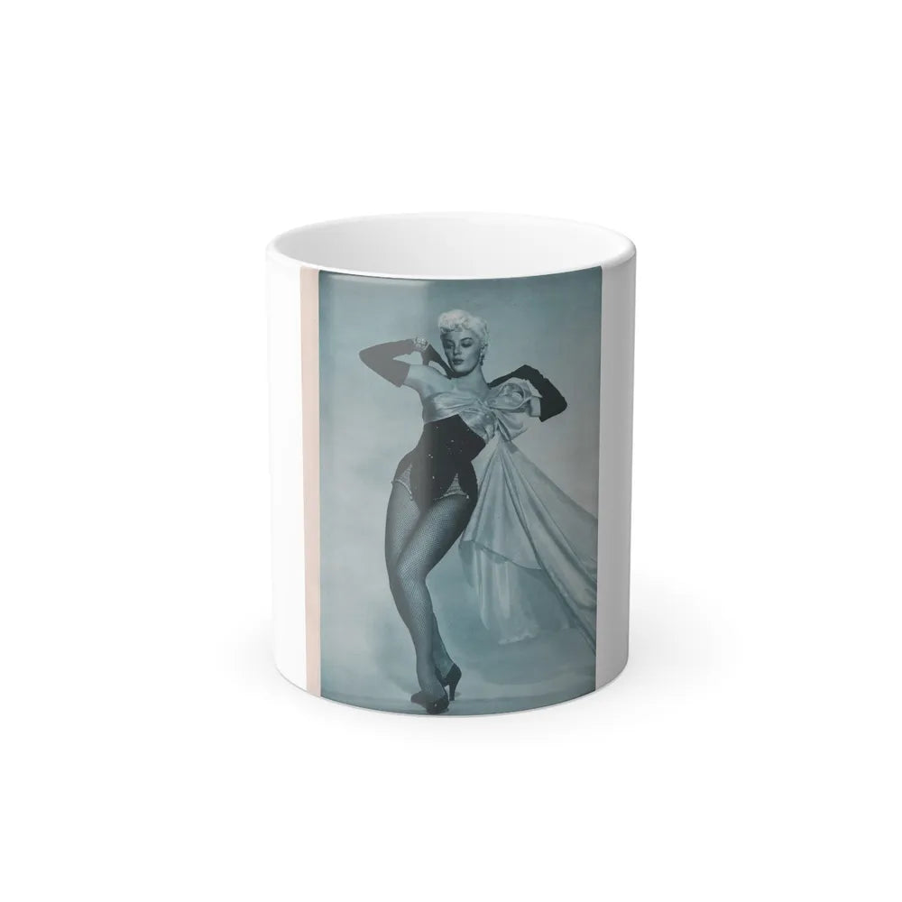 Sheree North #277 - Escapade Mag. Feb. '56 - 1 B&W Photo (Vintage Female Icons) Color Changing Mug 11oz-11oz-Go Mug Yourself